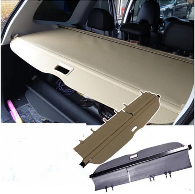 

For Subaru Forester 2009-2012 Rear Cargo privacy Cover Trunk Screen Security Shield shade (Black, beige)