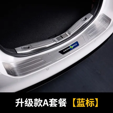 

Auto parts Stainless Steel Rear Bumper Protector Sill fit for Ford Mondeo 2013-2017 Automobile styling 4PCS/SET