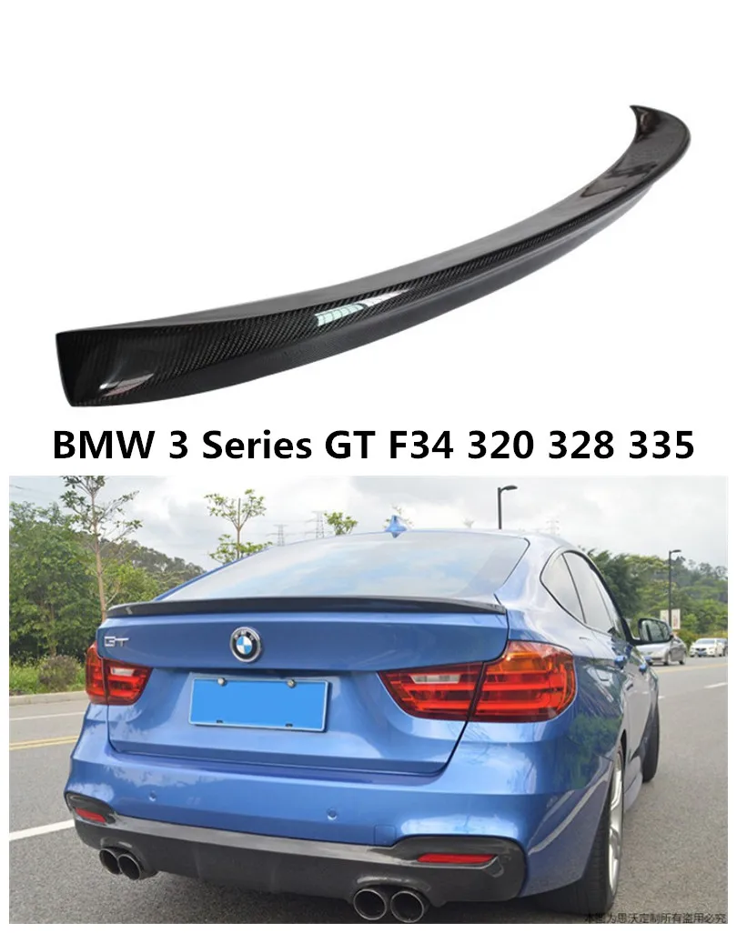 Спойлер HLONGQT из углеродного волокна для BMW 3 серии GT F34 320 328 335 2014.2015.2016.2017