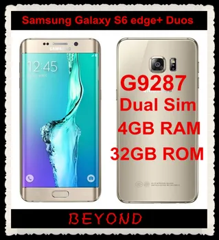 Samsung Galaxy S6 Edge+ Plus Duos G9287 Original Unlocked 4G Lte Android Dual Sim Phone Octa Core 5.7 Beyound Tech/hoodmat.com