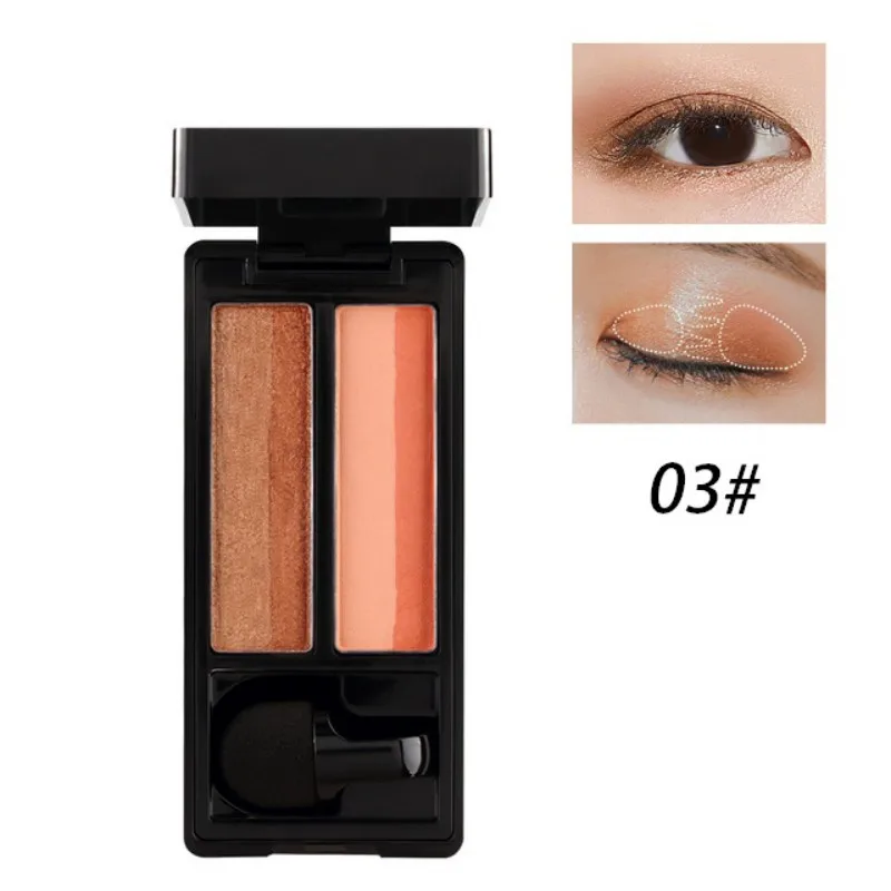 UBUB DOUBLE COLOR EYESHADOW PALETTE (9)