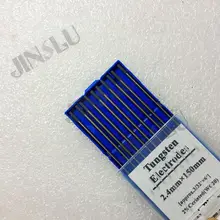 Высококачественные серые джентльменские оригинальные комплекты наконечник WC20 2,4*150 мм, вольфрамовым электродом, 50 шт в наборе