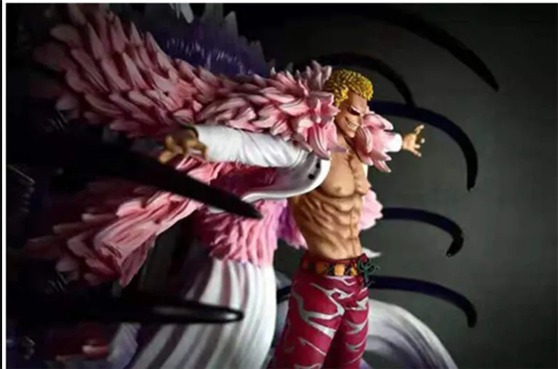 28,35 "Статуя один кусок семь военачальников моря бюст donquixote doflamingo анимационная фигурка GK Коллекционная модель игрушки 72 см коробка H34