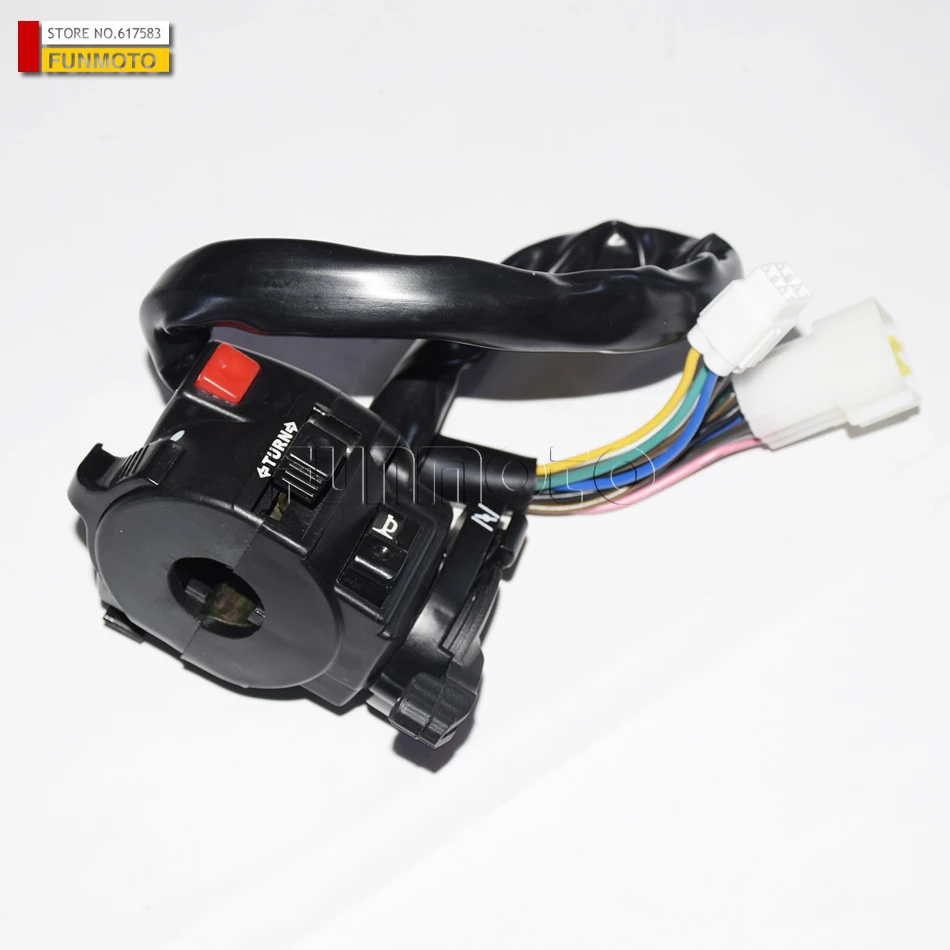 

NEW MODEL LEFT HANDLE BAR SWITCH WITH CHOKE BUTTON OF JIANSHE 250/JS250