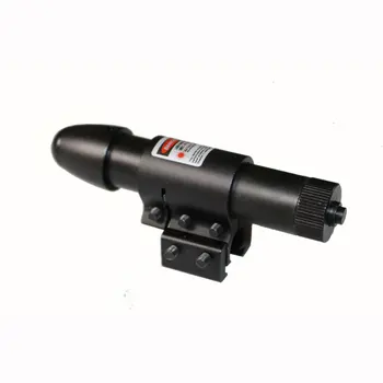 

Tactical Aiming Bullet Red Laser Bore Sight Scope 11mm/20mm Rail Mount Dot Laser For Hunting Airgun Riflescopes