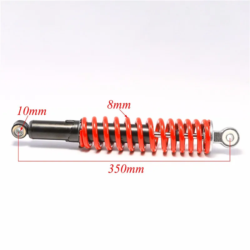 TDPRO 500lbs 350 мм мото гоночный передний амортизатор мотоциклетная Подвеска для 50cc 90c 110cc ATV Buggy Gokart Quad Mini Pit Bike