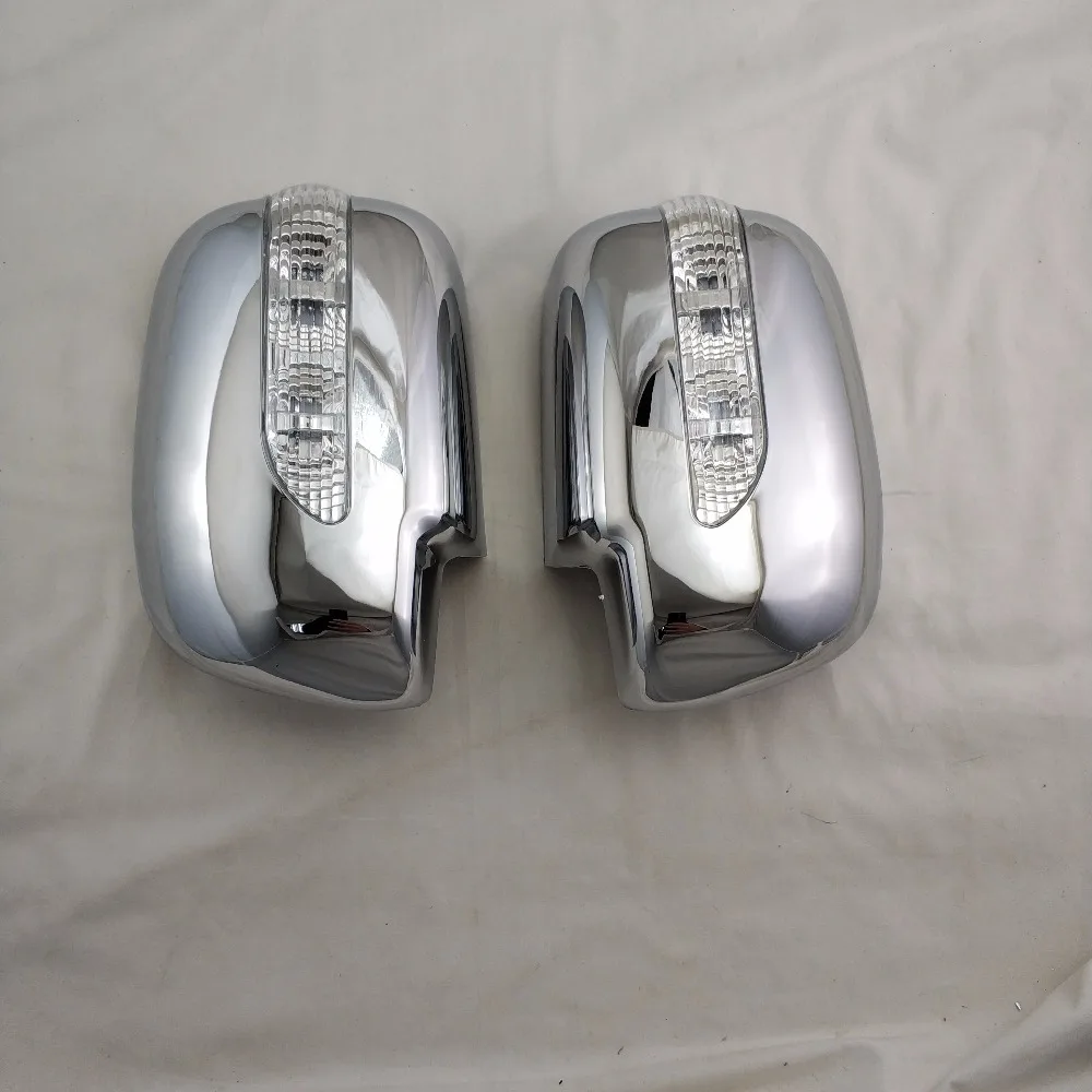 

Auto Novel style Chrome plated door mirror covers with LED FOR TOYOTA HILIUX VIGO 2007-2014 Car modification