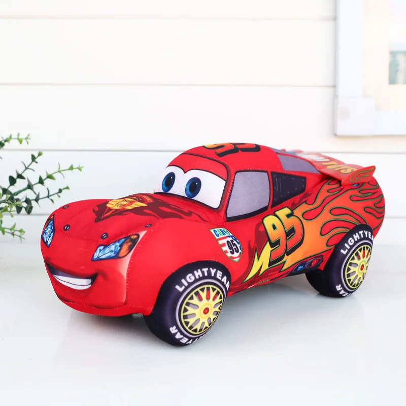 Disney Pixar Cars 3 Детские игрушки 17 см Молния Маккуин плюшевые игрушки милый мультфильм автомобили плюшевые игрушки best подарки для детская