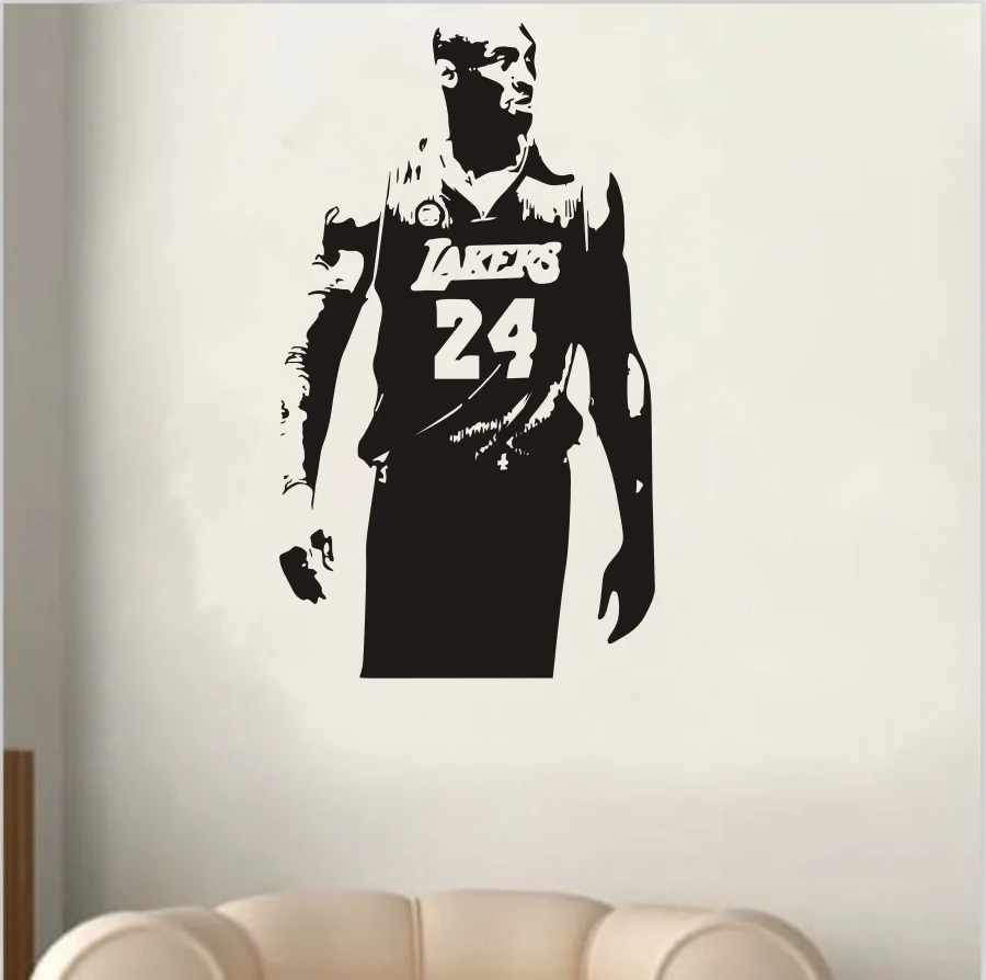 Buy Lakers Kobe Bryant vinyl wall decals home decor