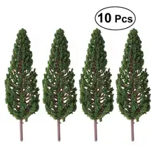 BESTOYARD 10 шт. модельный парк с деревьями улица диорама расположение пейзажей миниатюрный пейзаж