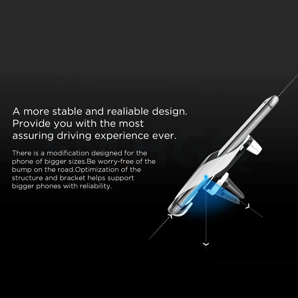 Автомобильный держатель для мобильного телефона FM. HGQ Autobot M iPhone Samsung ABS материал