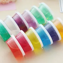 Милый подарок глины пушистый слизь DIY Нетоксическо Crystal грязи играть прозрачный волшебный Пластилин малыш Игрушечные лошадки 25s71018 Перевозка груза падения