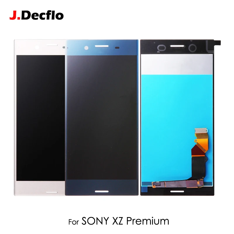 Для sony Xperia XZP XZ Premium G8142 E5563 ЖК дисплей сенсорный экран планшета Ассамблеи Стекло