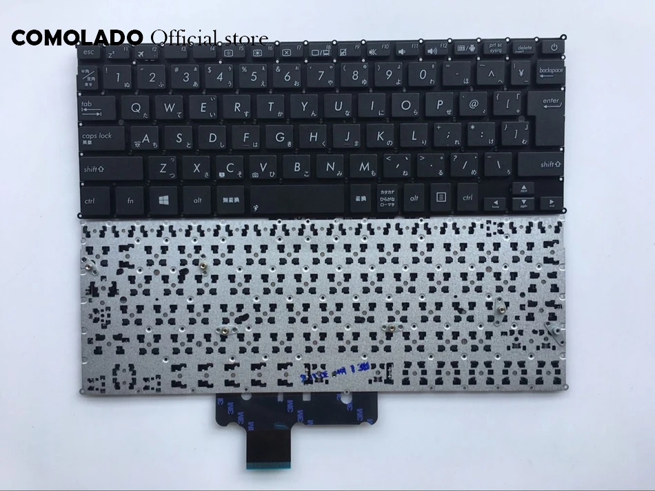 JP Japanesae клавиатура для ASUS Transformer Book Trio TX201 TX201LA серия Черная без рамки Клавиатура