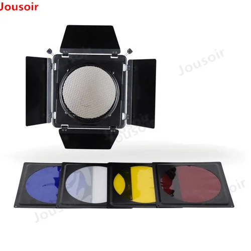 NiceFoto SN 12 Studio Flash Accessories Elinchrom Barn Door Filter kit для стандартного отражателя 230mm Standard