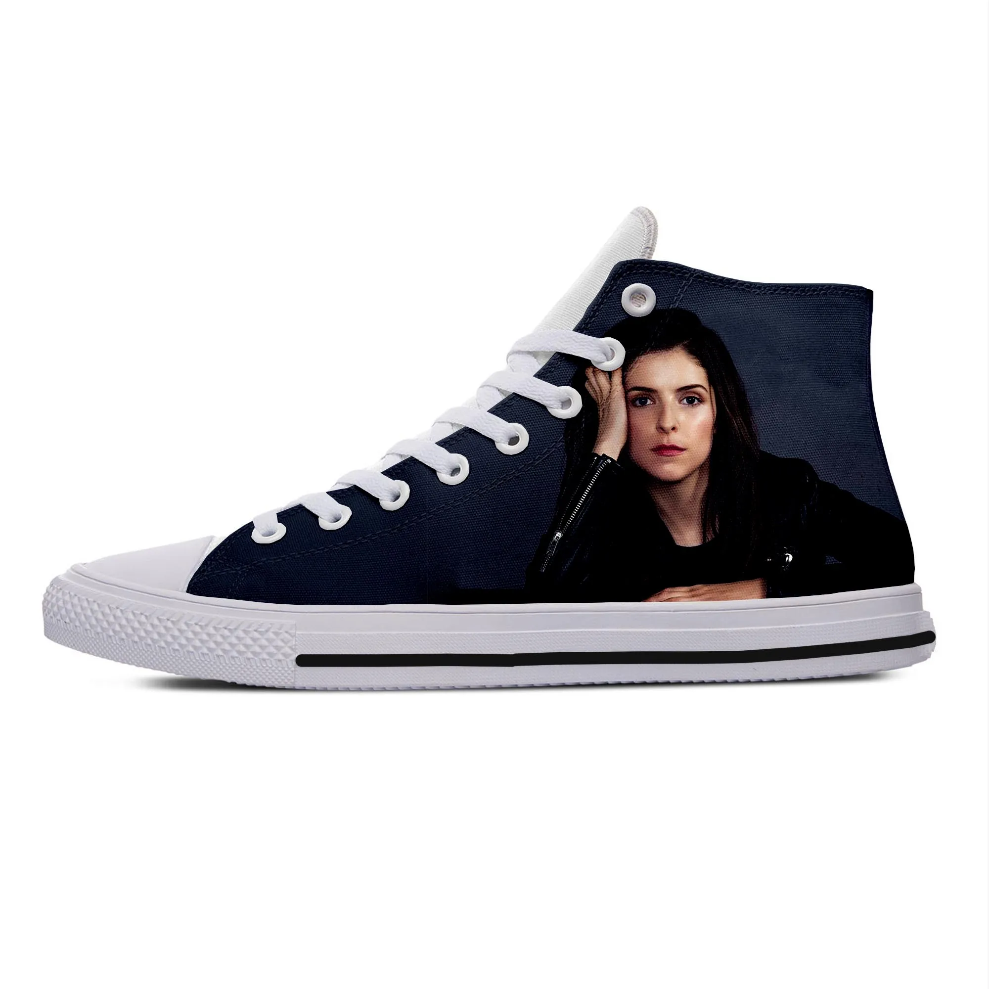 

2019 hot fashion 3D Anna Kendrick High Sneakers for men/women high quality 3D printing handiness casual shoes