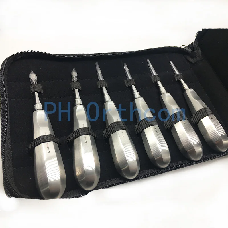 

Standard Handle Winged Elevator Kit for Small Animal Veterinary Use