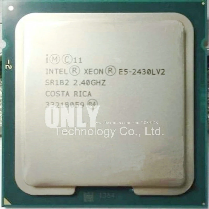 Free shipping Intel Processor E5-2430L V2 E5 2430L V2 Six-Cores Processor E5-2430LV2 LGA1356 Desktop CPU processors