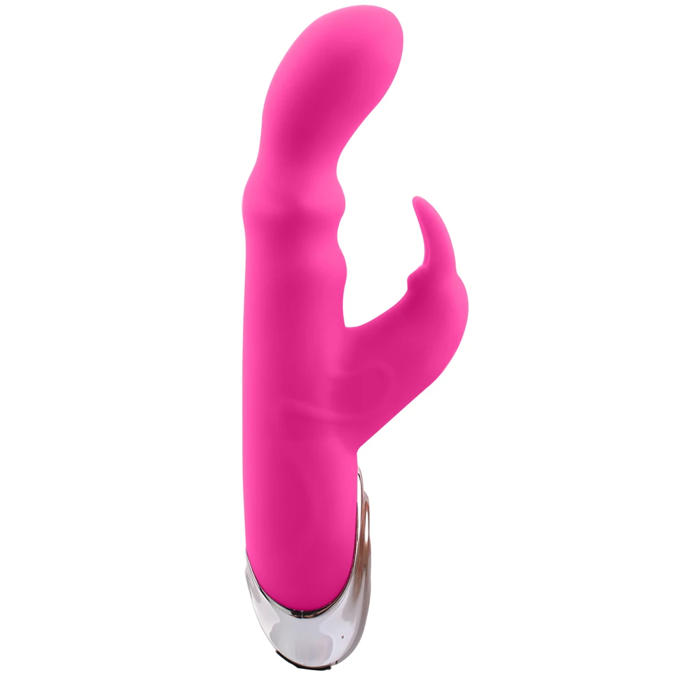 Bigbanana Silicone Multi speed Rabbit Vibrator font b Dildo b font For Adult Women 10 Function