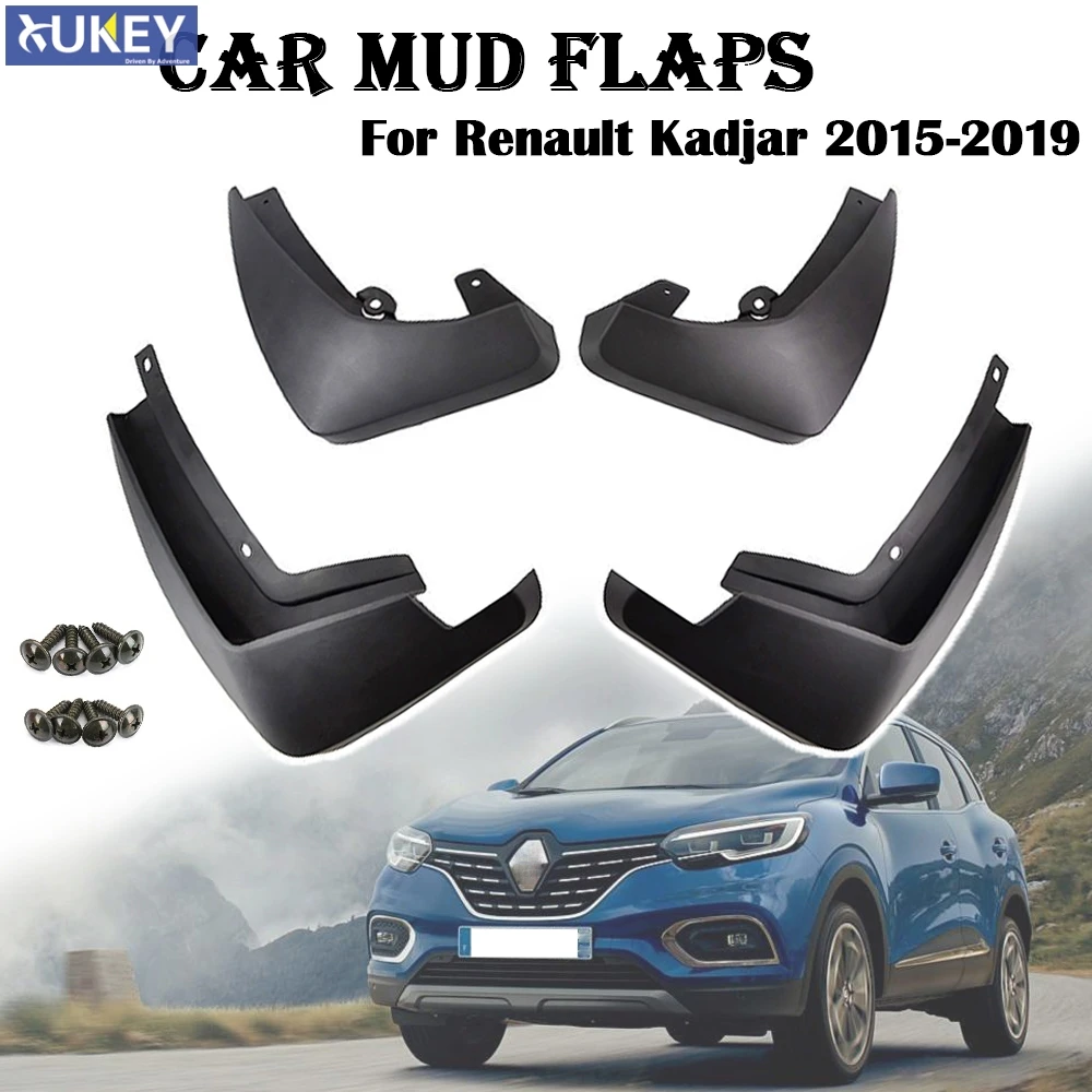 OE стильные Литые Автомобильные Брызговики для Renualt Kadjar 2015 2019 щитки автомобиля