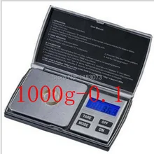 1 кг 0,1 Мини Косметическое зеркало в форме ноутбука кухонные весы портативные ЖК Цифровые ювелирные весы лабораторный алмаз драгоценный камень Баланс Вес Точность 1000 г