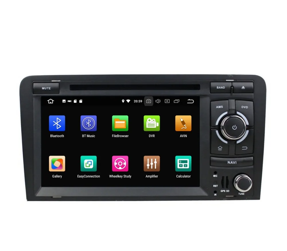 Best 4GB RAM Octa Core 2 din 7" Android 8.0 Car DVD Player for Audi A3 S3 RS3 2002-2011 GPS Navigation Radio Bluetooth WIFI 32GB ROM 1 Best 4GB RAM Octa Core 2 din 7" Android 8.0 Car DVD Player for Audi A3 S3 RS3 2002-2011 GPS Navigation Radio Bluetooth WIFI 32GB ROM 1