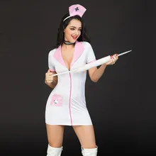 Горячие костюмы медсестры для косплея порно женское Сексуальное белье Fantasias униформа медсестры Горячие Вечерние платья 6911