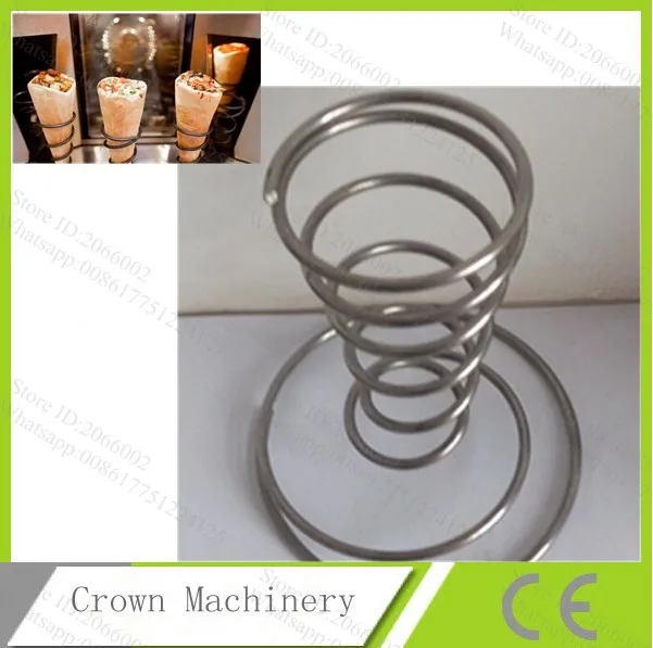

High quality pizza cone machine oven pan baker;pizza cone holder tray