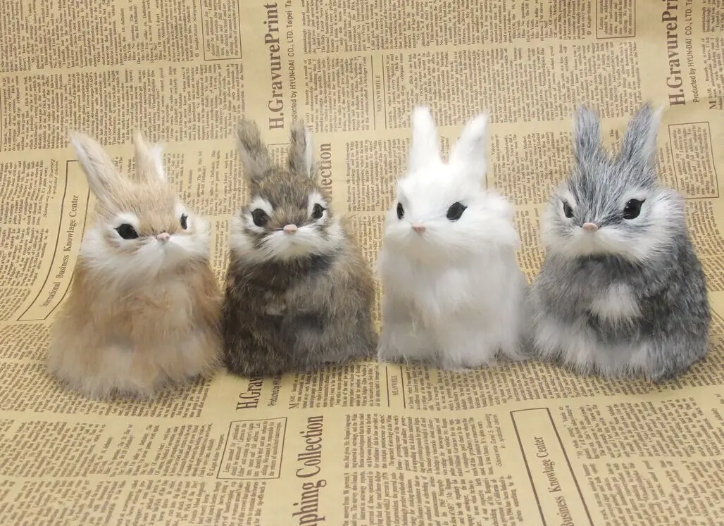 

Rabbit rabbit decoration home animal model decoration girlfriend gift gifts