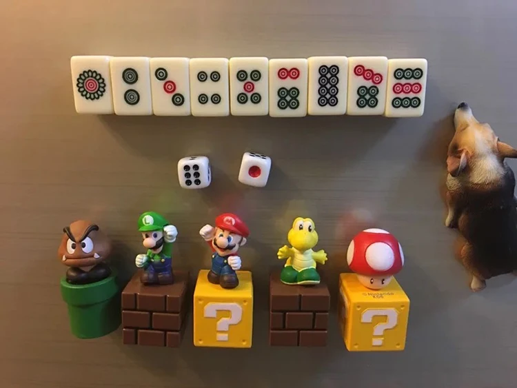 3D Супер Марио магниты на холодильник Смола милые игрушки большой магнит на холодильник подарки для детей дома декоративные рождественские украшения фигурки Z13004