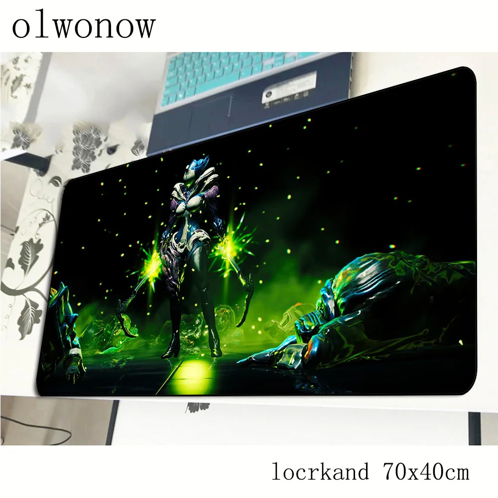 

warframe mouse pad gamer High quality 700x400x2mm notbook mouse mat gaming mousepad big pad mouse PC desk padmouse