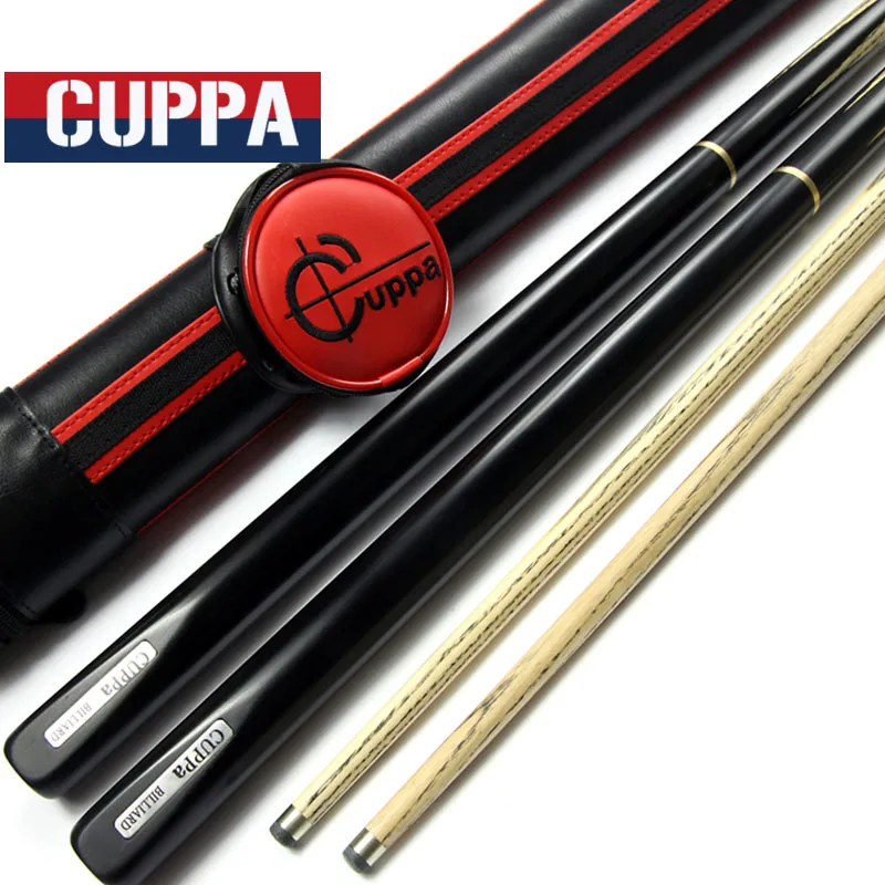 High Quality Cuppa Red 3/4 Snooker Cue Case Set Snooker Cues 9.8mm/11.5mm Tips Chinain Snooker