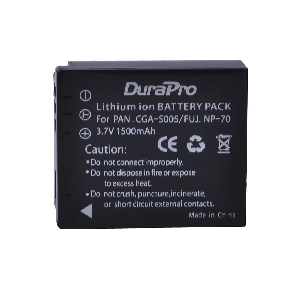 Batería de ion de litio para tipo db-60 para Panasonic Lumix dmc-lx1 lx2