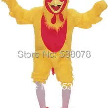 Большой желтый костюм-талисман курица взрослый размер с цыплёнком Mascotte наряд костюм кунг-фу панды для праздничной вечеринки Cosply SW621