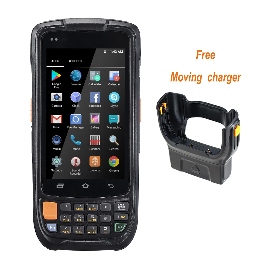 

IssyzonePOS Handheld PDA Android POS Terminal Rugged PDA 2D Barcode Scanner 4G WIFI NFC GPS Bluetooth Wirless Data Collection