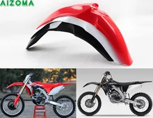 Supermoto Dirt Bike Offroad Motocross Frente Fender Lamas Para Honda CRF450R 450R CRF250R 2009-2013 CRF CRF 250 R guardas de lama