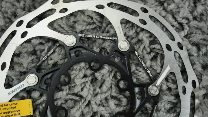 2019SRAM оси X округлые Rotor140/160/180 с 6 болтов оригинальных изделий