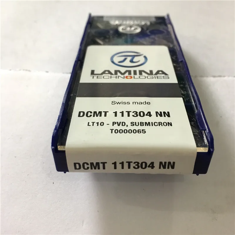 DCMT11T304-NN LT10 LAMINA CNC лезвие карбида вставки 10 шт./лот