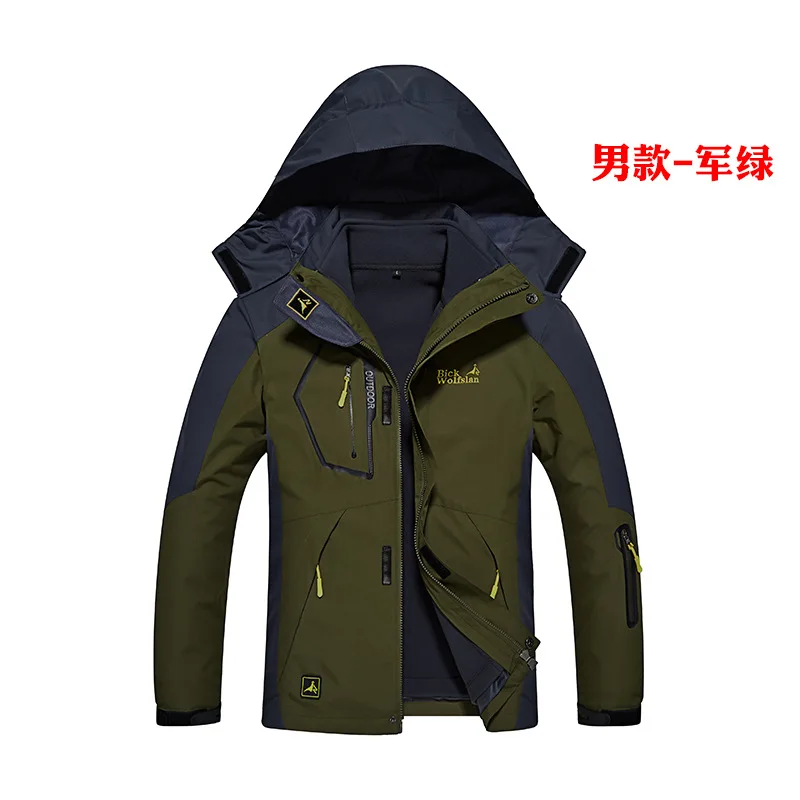 

New 2017 Men Women Winter Camping Hiking Jacket Outdoor Sports Coat For Men Down Windbreaker Jackets Waterproof Windproof Uv
