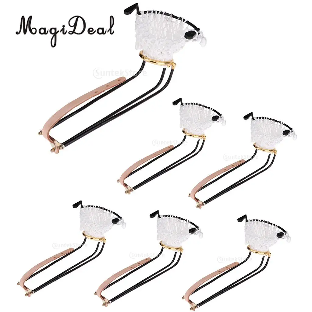 6pcs Deluxe Pool Snooker Table Rail with Strap and Net Pockets Set English Billiard Accessories 