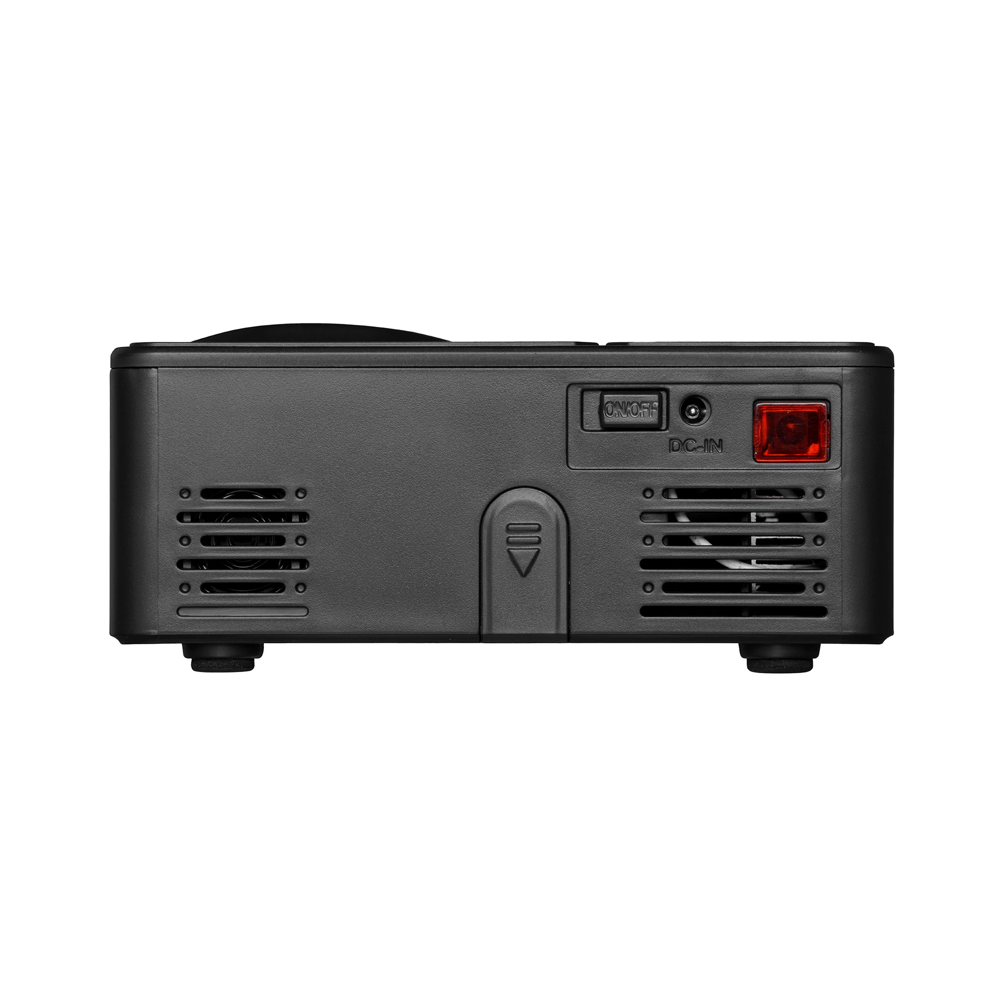 Gigxon G814 mini projector 25-80 inches 1000:1 ratio pocket LED projector 3.5mm Audio 320x240 USB Home Media Player