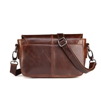 

2019 New charming women Oil wax cowhide shoulder bag genuine leather creative mini cute little messenger bag