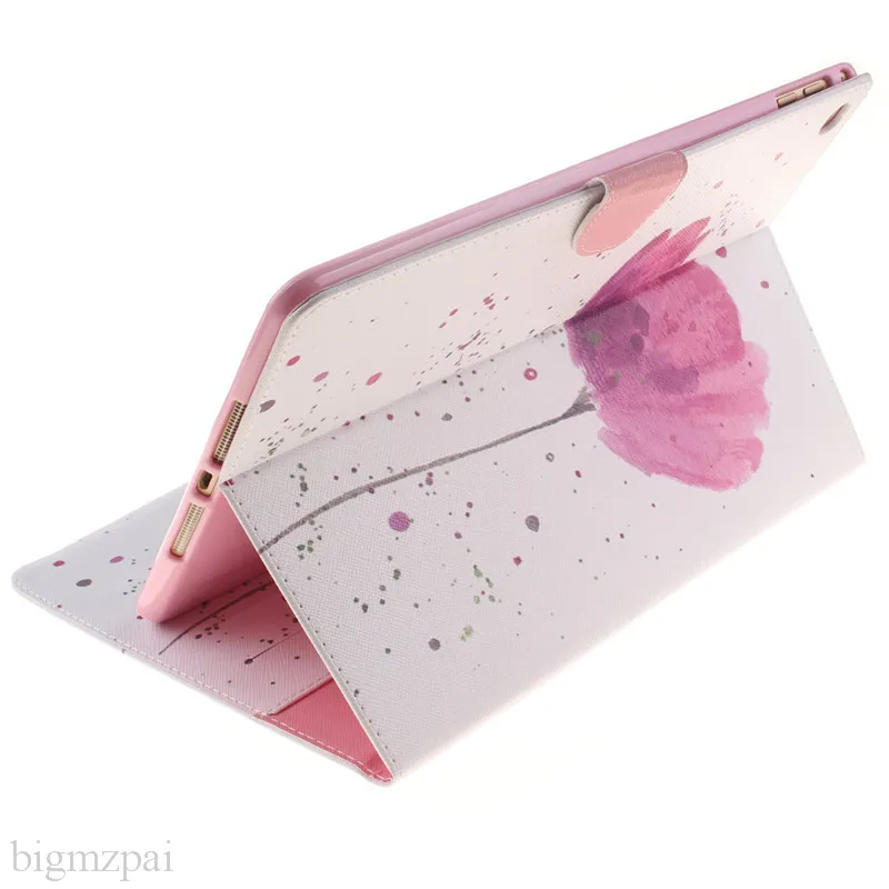 PU Leather Wallet Flip Case For Apple Air 2 Case For Apple Ipad 6 Folio Stand Tablet Cover 9.7 Inch Protector Skin Fundas Coque (19)