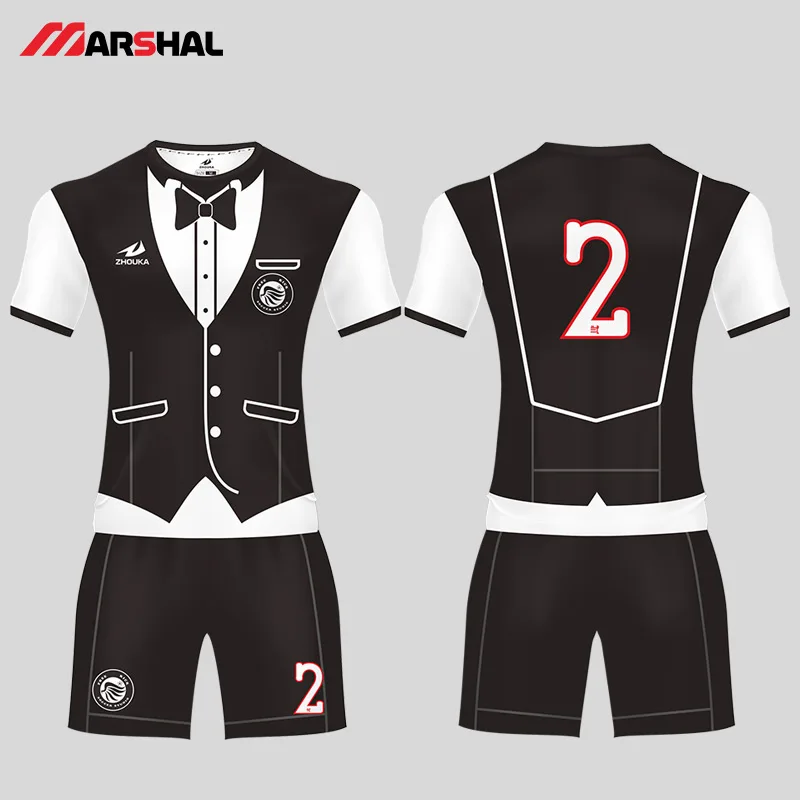 

Jerseys Soccer Uniform Tracksuit Men Boys 100% Polyester Breathable Sublimation Printing Futebol 19 20 Kits Football Jerseys