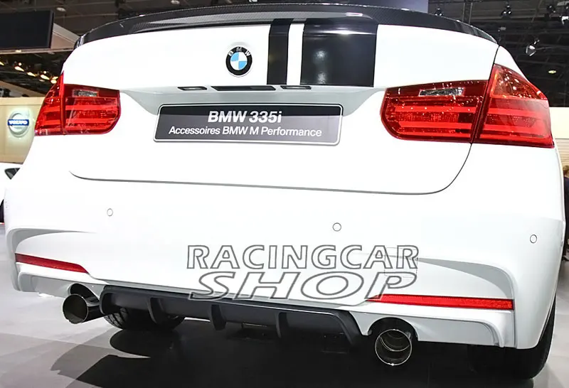 P Style REAR DIFFUSER for BMW F30 F31 3-series 335i M-TECH M-Sport BUMPER 2012UP