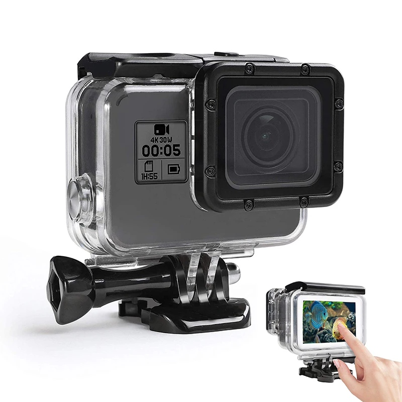 Водонепроницаемый чехол для экшн камеры Gopro Hero 7/6/5/(2018)|Чехлы экшн-камер| |