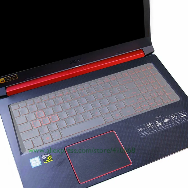 Для acer Хищник Helios 300 PH315-51 PH315 51 VX15 VX5 591G 592G 593G 15,6 дюймов Чехол для клавиатуры ноутбука кожи Защитная пленка