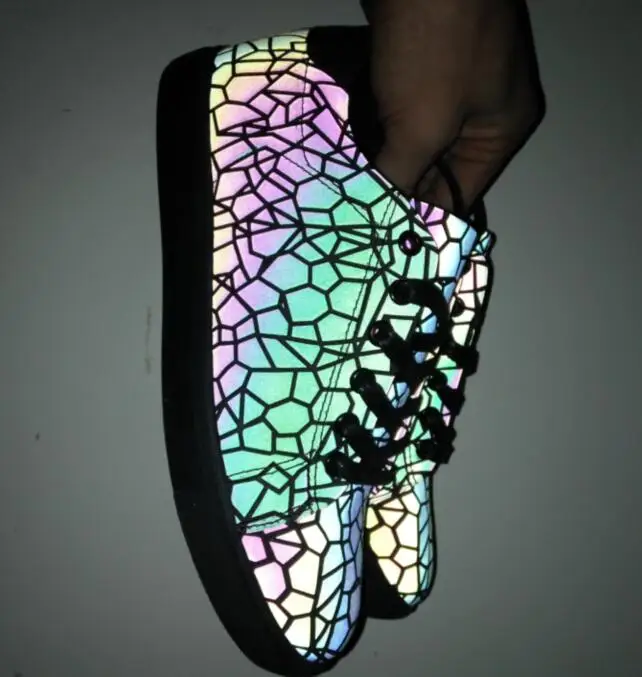 Vente 2017 Nouvelle Femme Casual Chaussures ZX Flux Amoureux Promotions Caméléon Lumineux Réfléchissant Fissure Coloré Couple Femme Top Appartements Chaussures