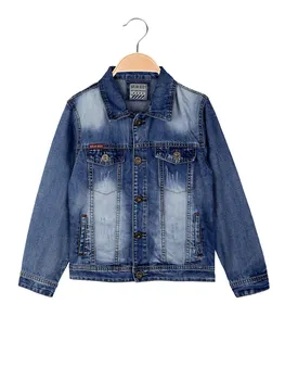 

Denim jacket effect washed slim fit
