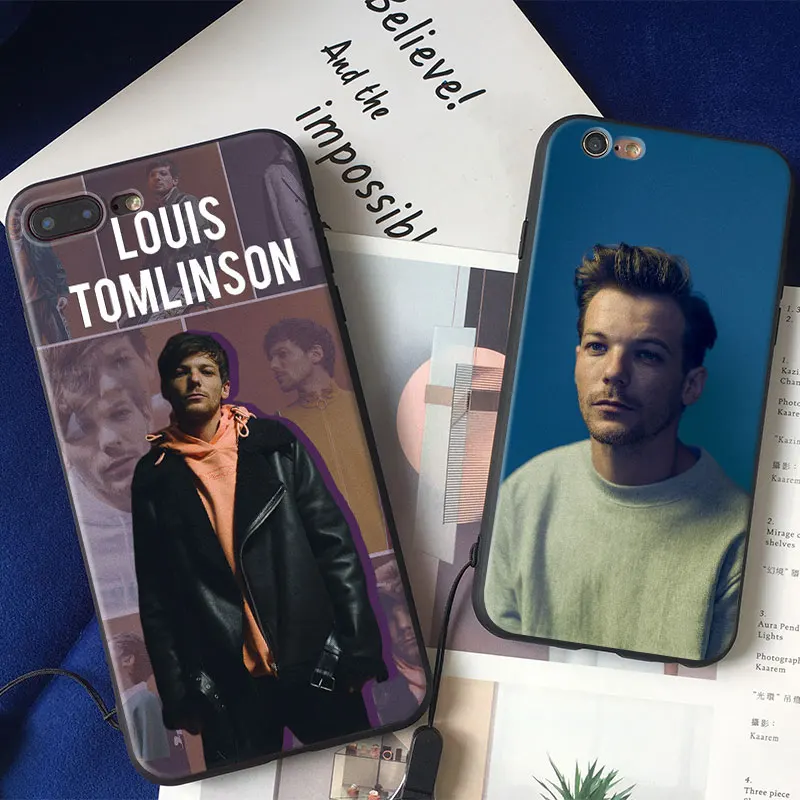Louis Tomlinson Coque Cover Shell For Apple iPhone 5 5S SE 6 6S 6Plus 6sPlus 7 7Plus 8 8Plus X Soft Silicone Tpu Phone Case